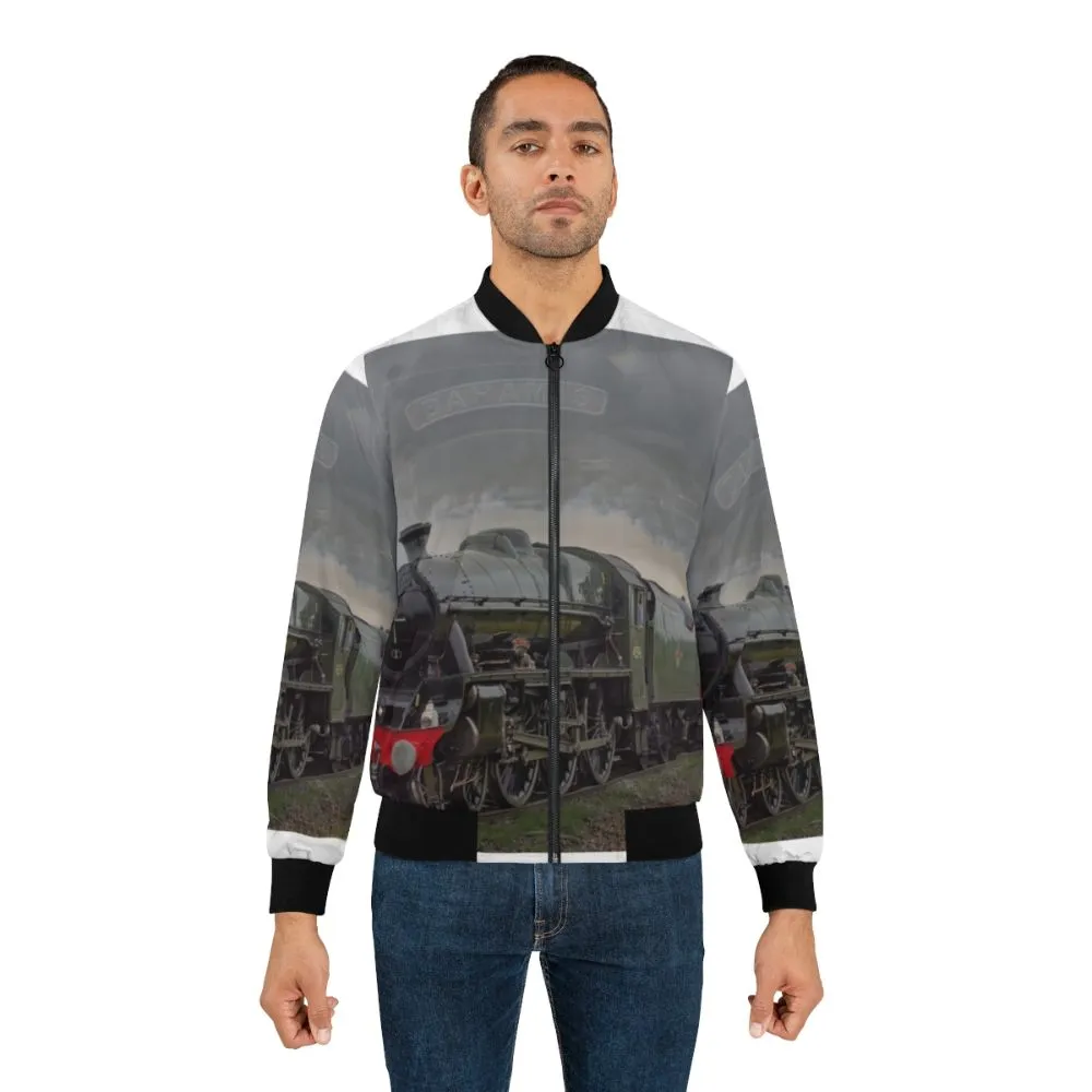 45596 'Bahamas' Steam Train Bomber Jacket