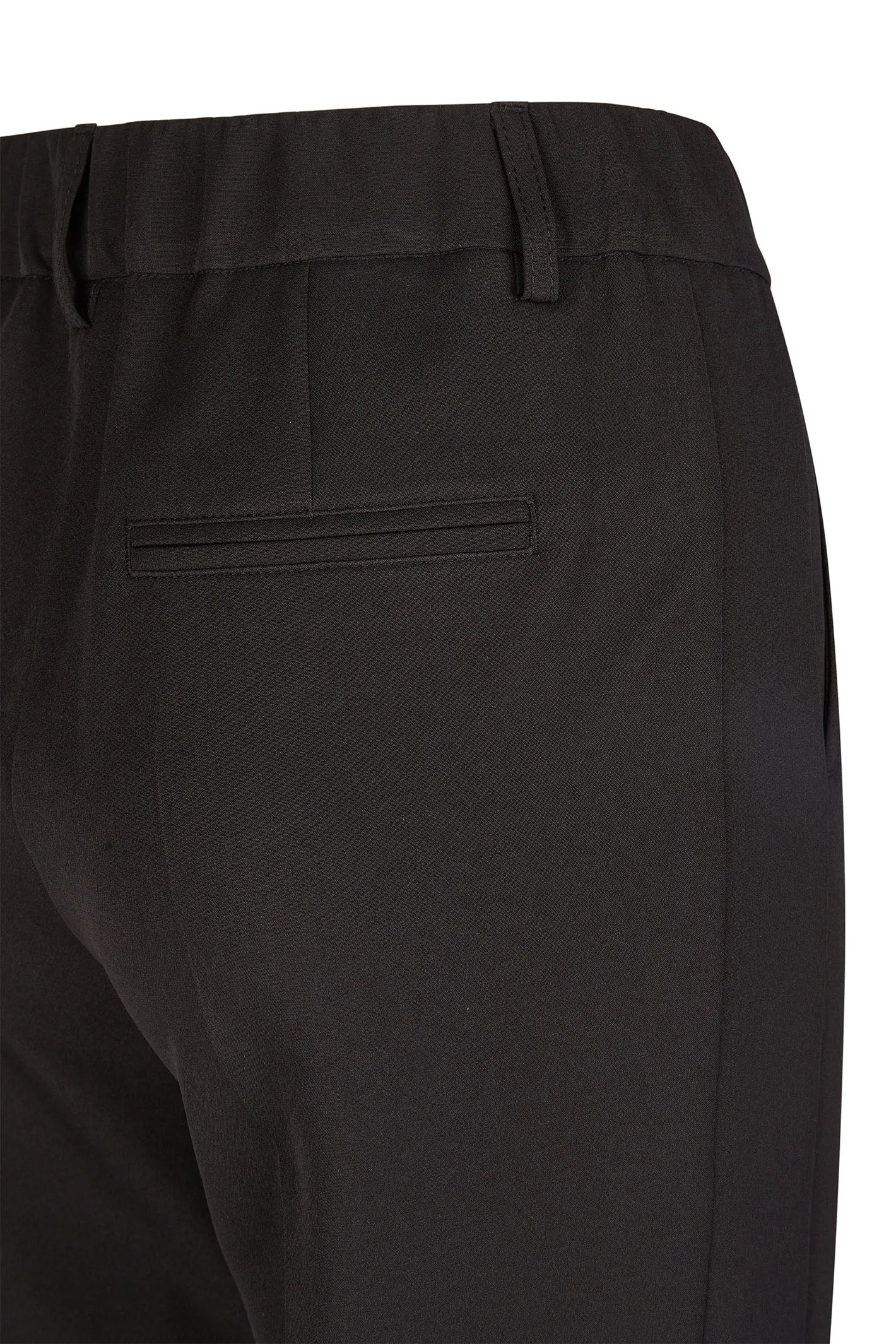 Anna Montana 1065 Angelika Wide Leg Trousers Black