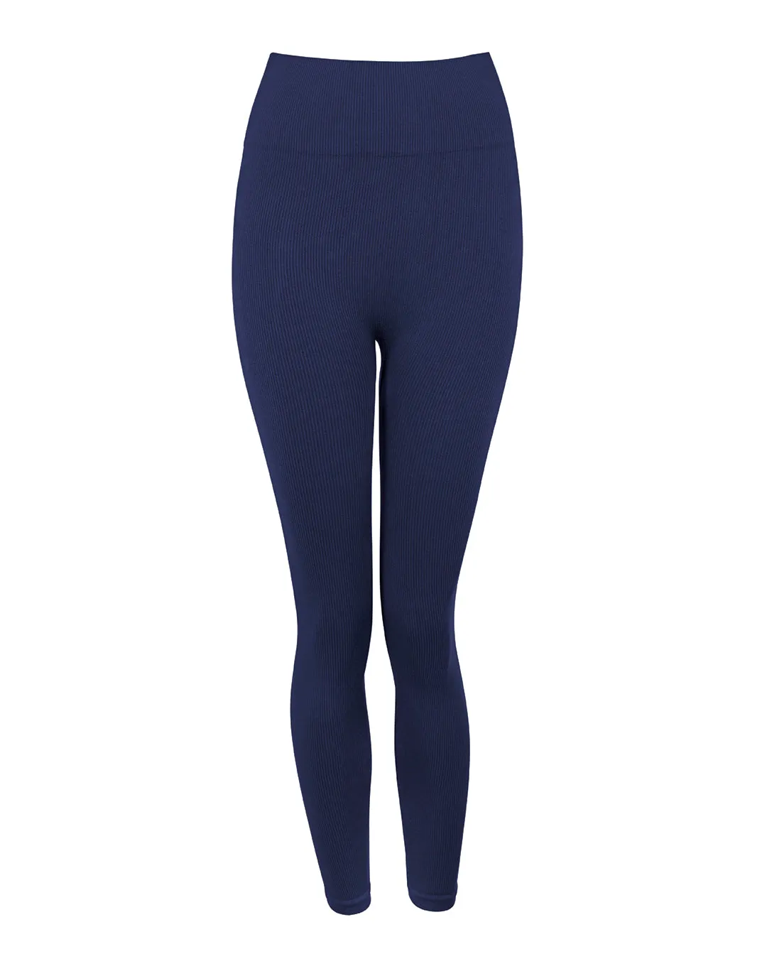 AWAKEN Ribbed Leggings | Eclipse