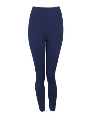 AWAKEN Ribbed Leggings | Eclipse