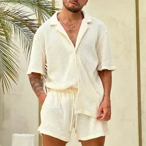 Beach Breeze Men's Knitted Set