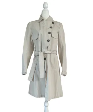 Beige Trench Coat - M