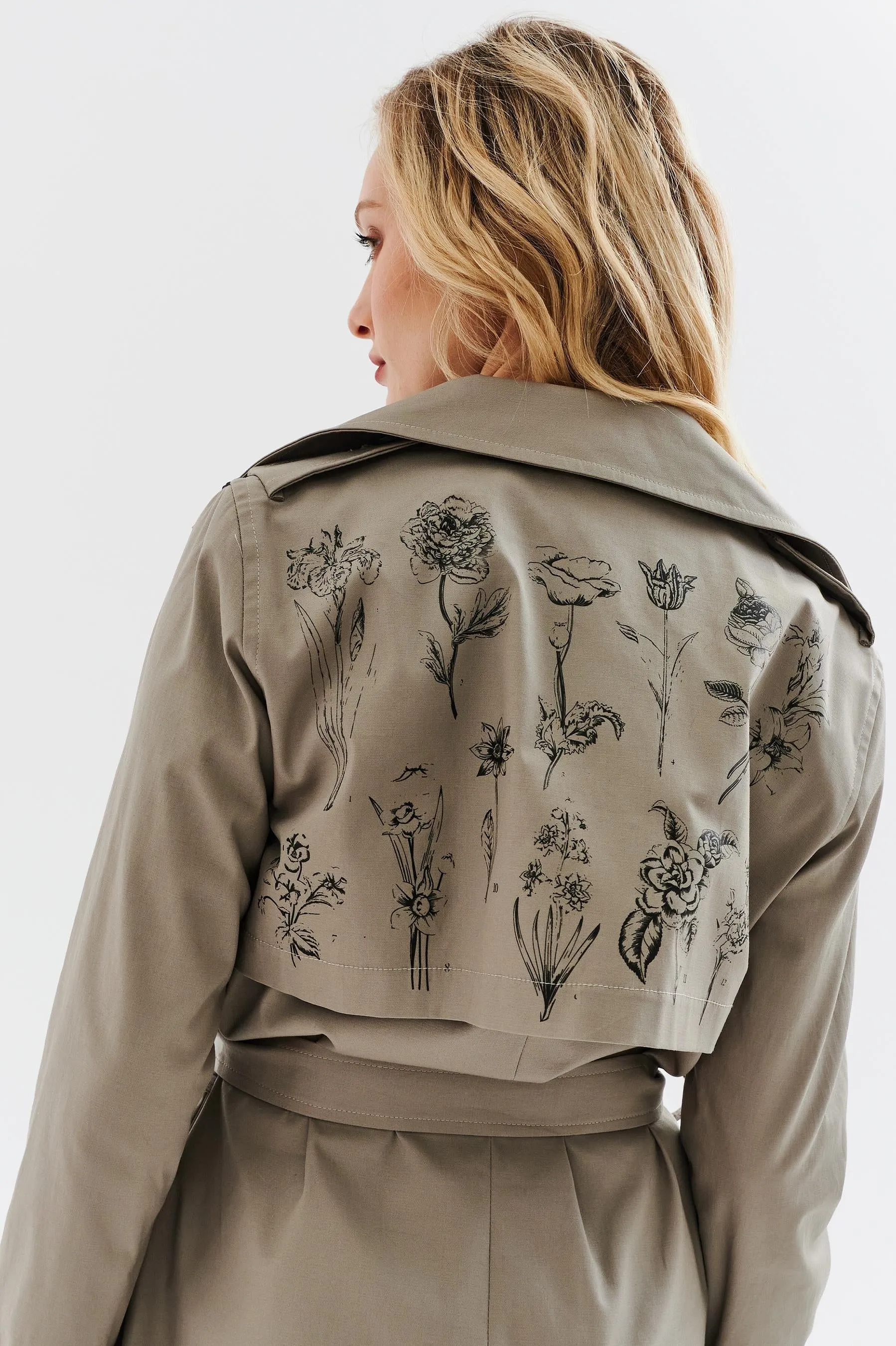 Blossom Trail classic trench