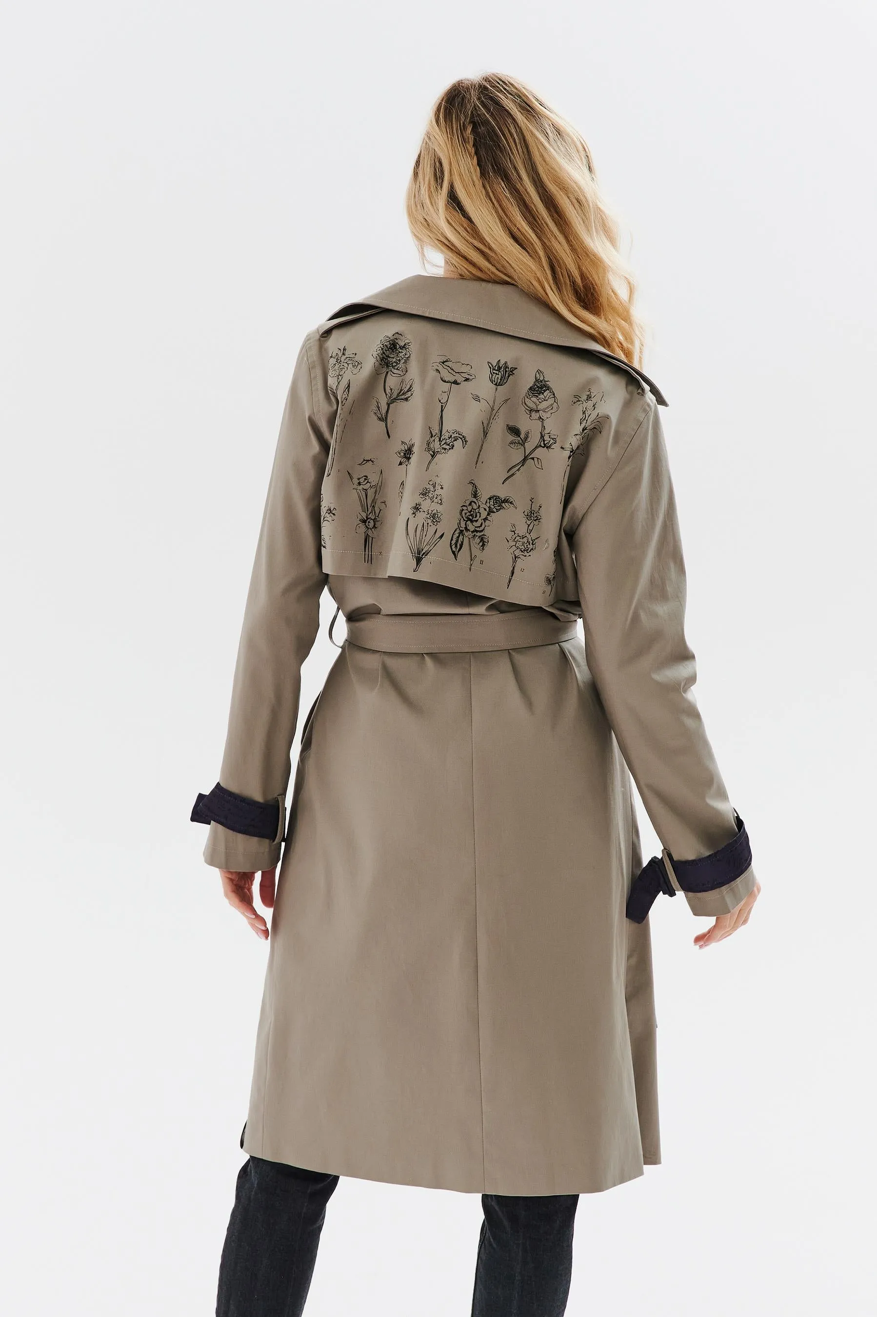 Blossom Trail classic trench
