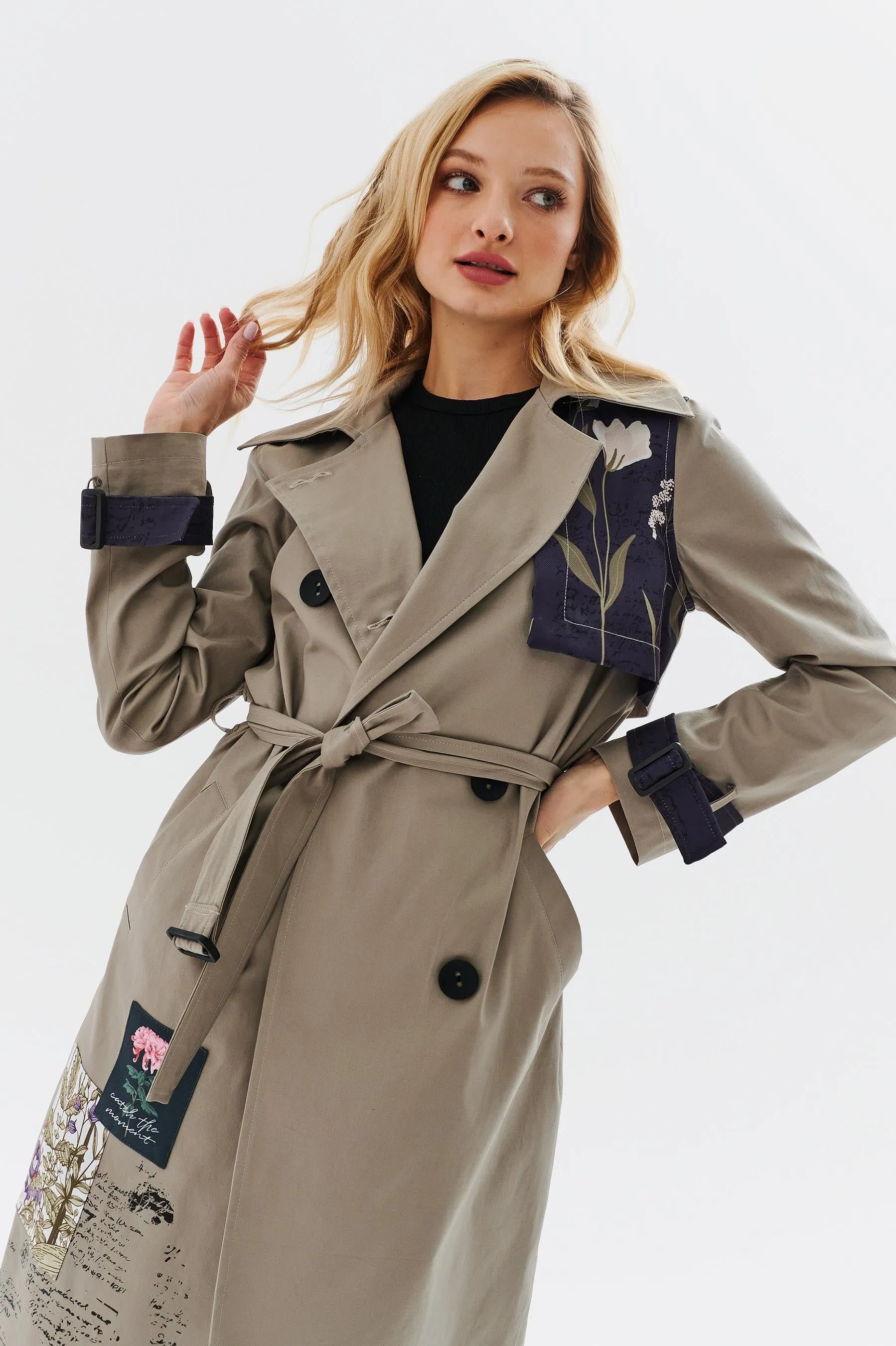 Blossom Trail classic trench