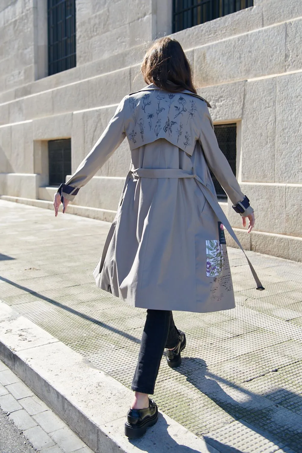 Blossom Trail classic trench