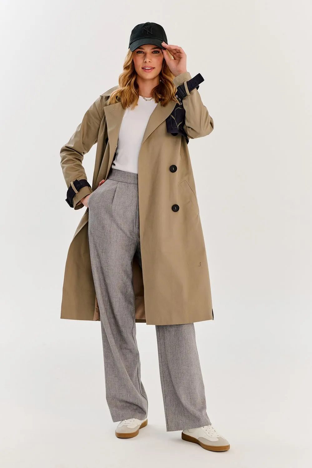 Blossom Trail classic trench