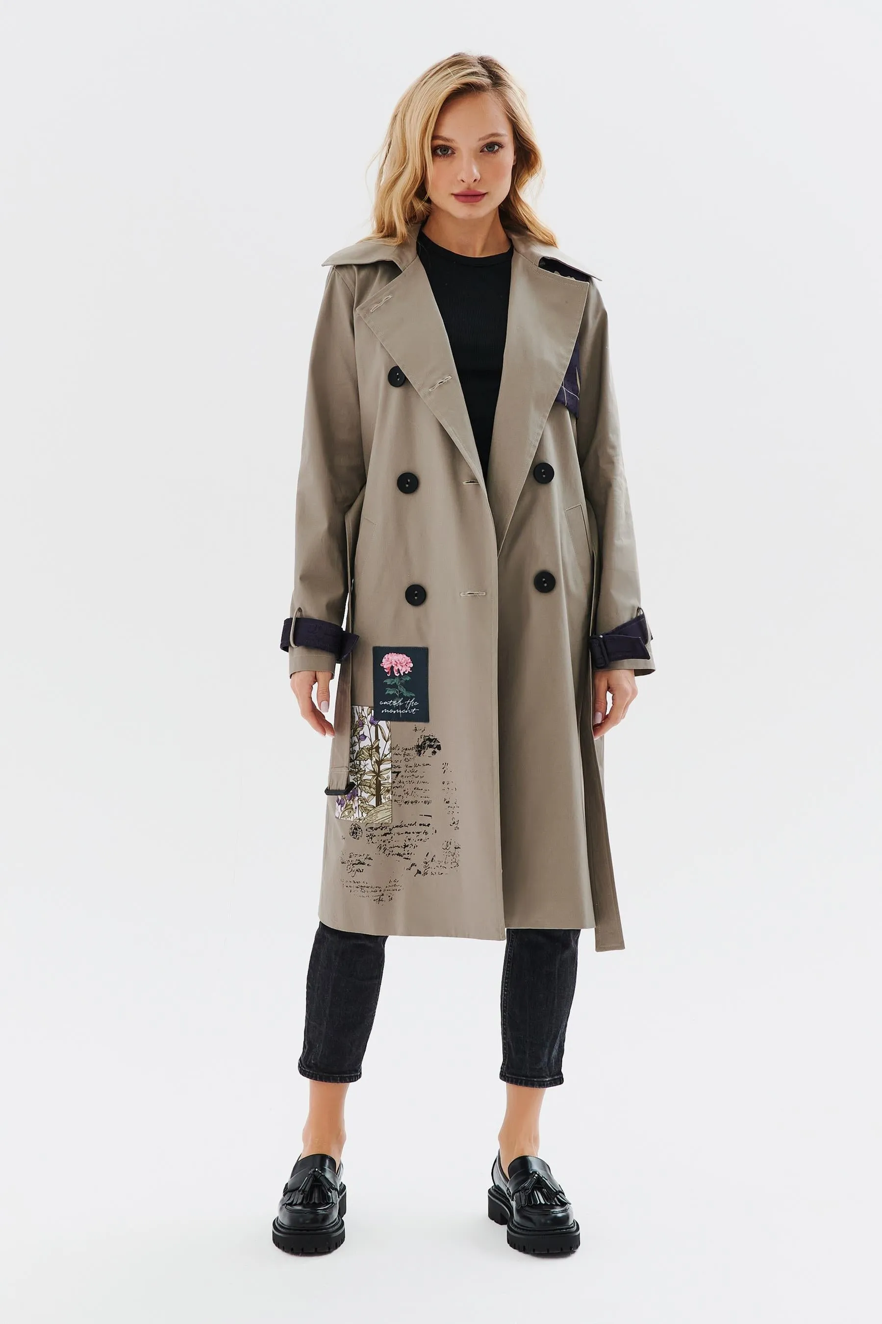 Blossom Trail classic trench