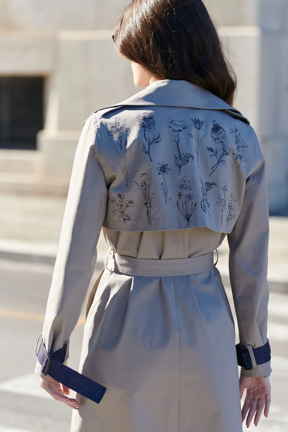 Blossom Trail classic trench