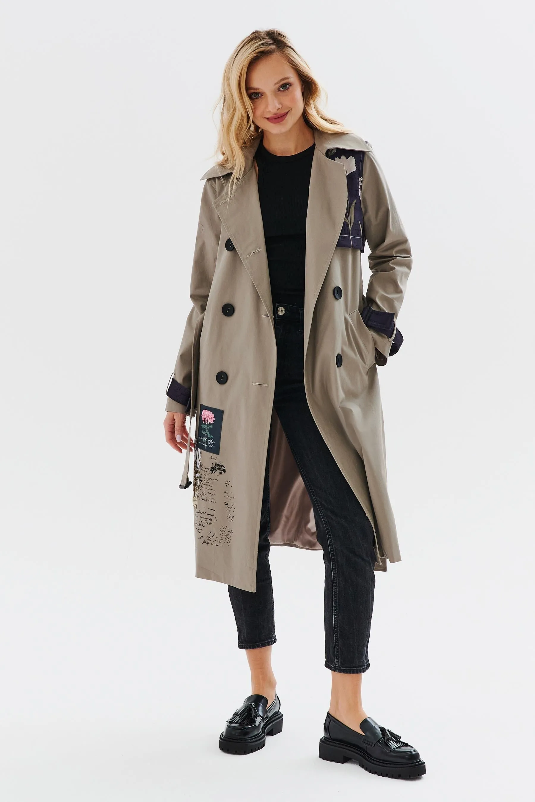 Blossom Trail classic trench