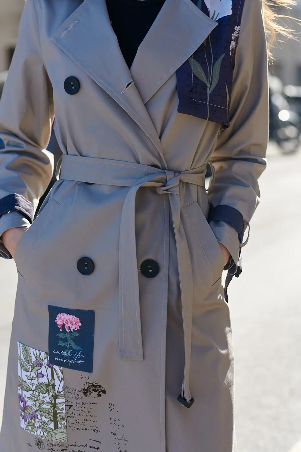 Blossom Trail classic trench