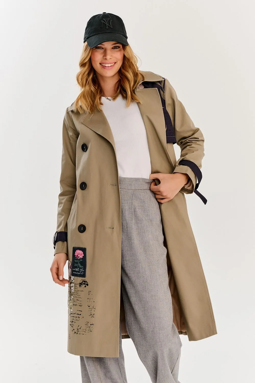 Blossom Trail classic trench