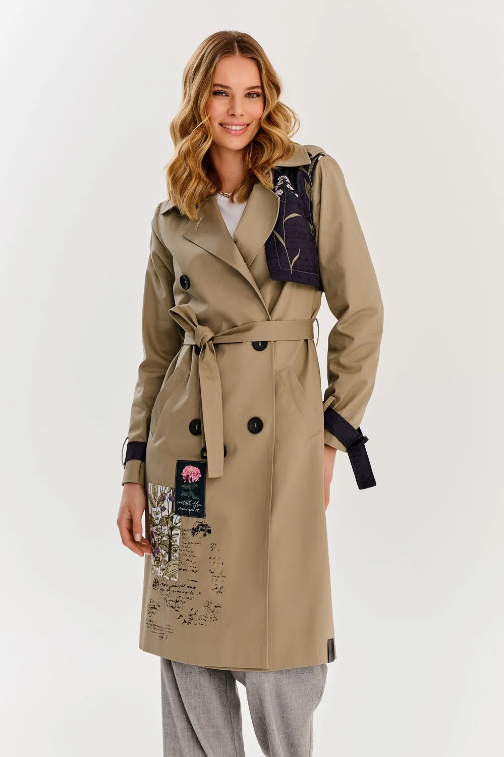 Blossom Trail classic trench
