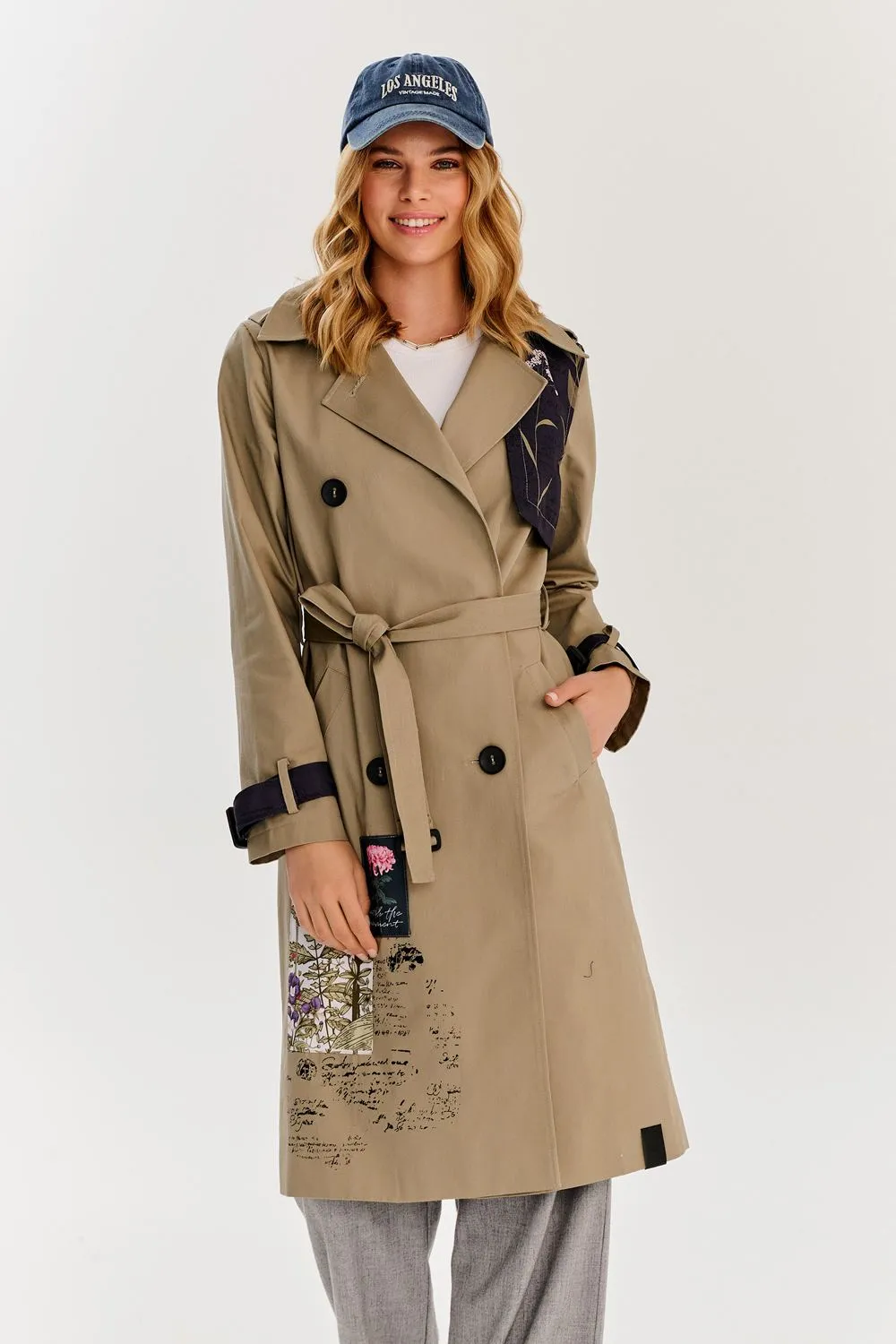 Blossom Trail classic trench