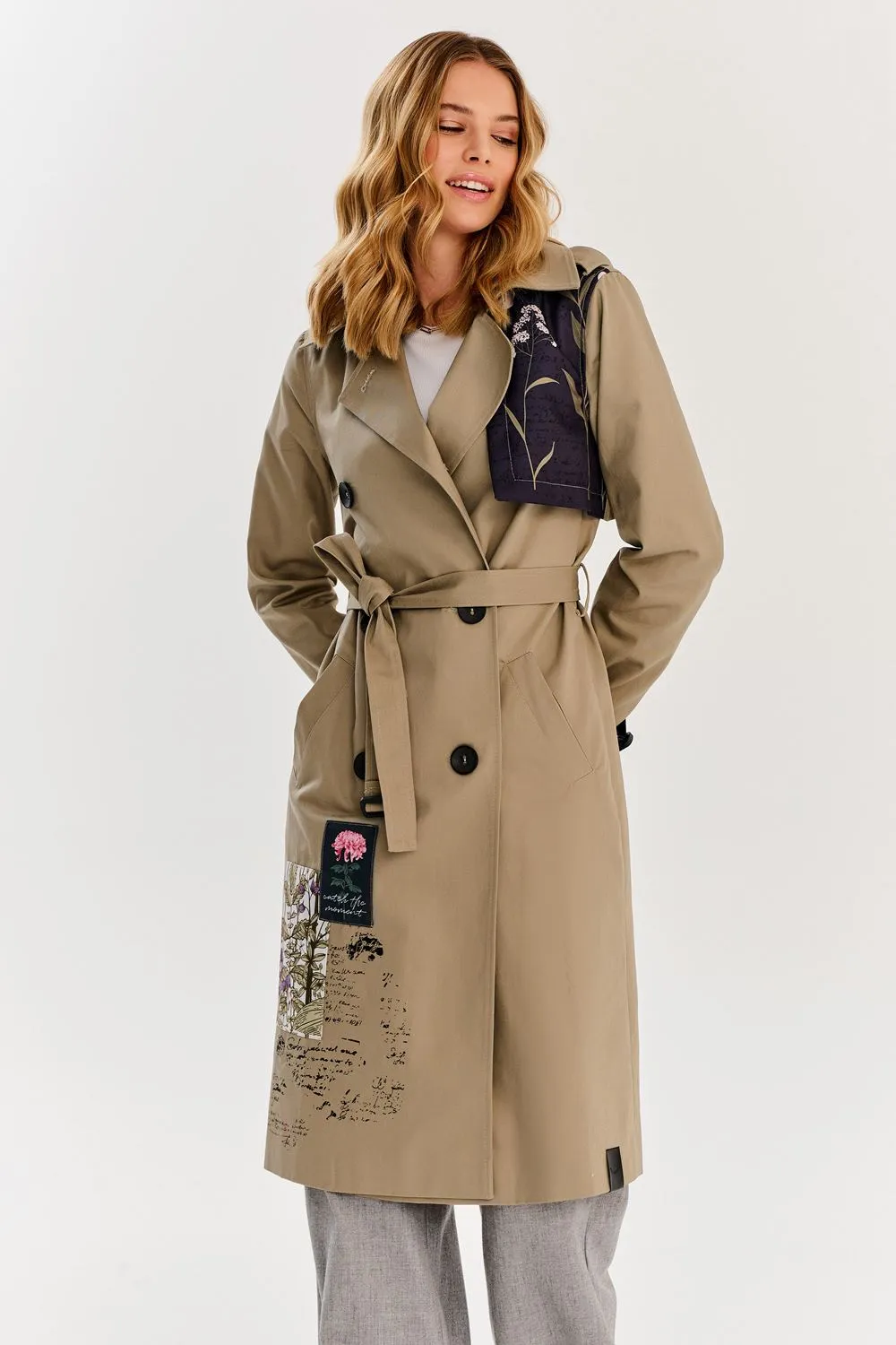 Blossom Trail classic trench