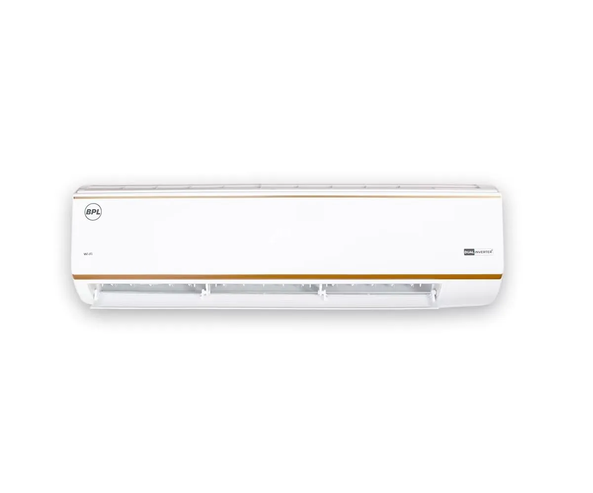 BPL  BAS-D193PTFG 1.5 Ton 3 Star Wi-Fi Dual Inverter Split AC (IFEEL, Copper, 6-in-1 Expandable,PM 0.1 Filter,Dual Inverter , Powered by AI, Gold Fin Coating),WHITE