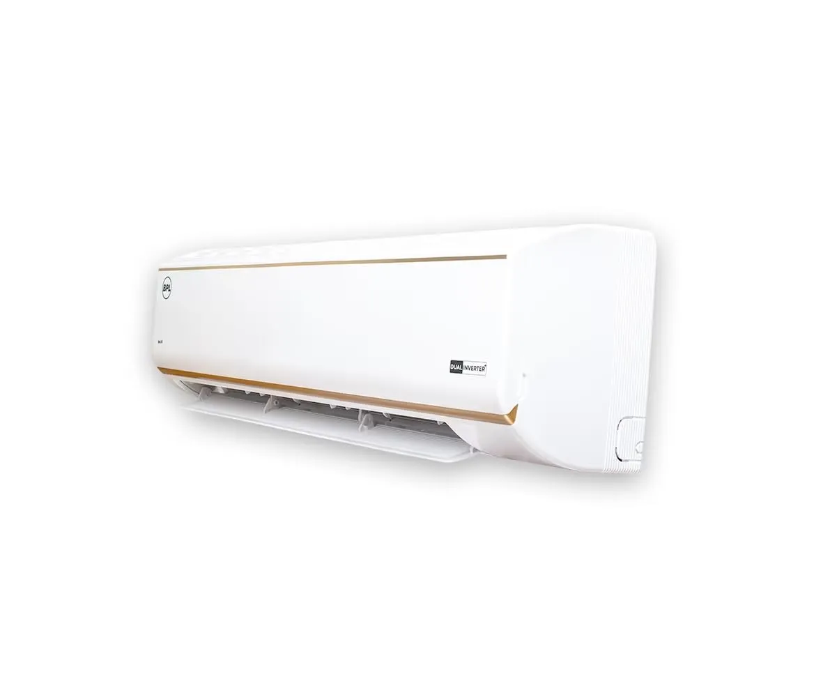 BPL  BAS-D193PTFG 1.5 Ton 3 Star Wi-Fi Dual Inverter Split AC (IFEEL, Copper, 6-in-1 Expandable,PM 0.1 Filter,Dual Inverter , Powered by AI, Gold Fin Coating),WHITE