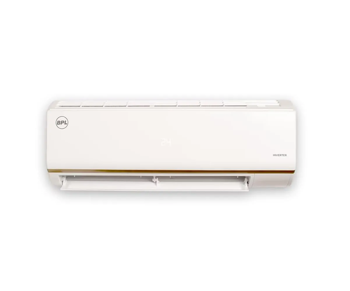 BPL BAS-V195PBYG 1.5 Ton 5 Star Inverter Split AC with 6-in-1 Expandable Mode, IFeel, IClean, PM 2.5 Filter & Blue Fin Coating (White)
