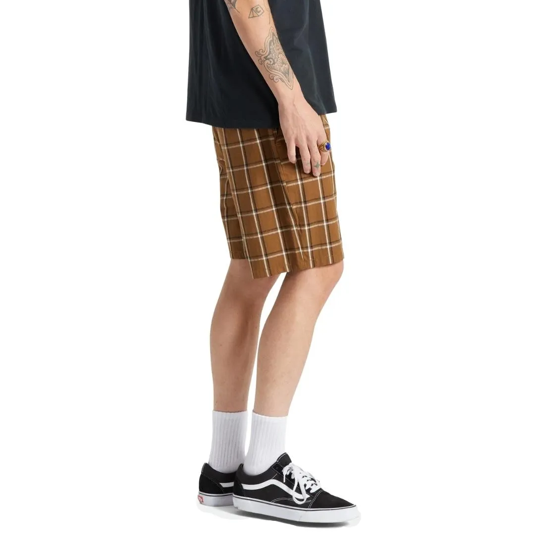 Brixton Choice Chino Shorts - Medal Bronze
