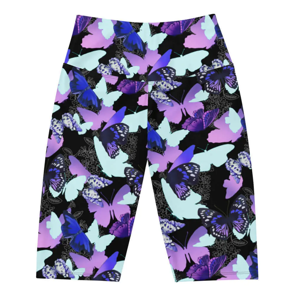 Butterfly Biker Shorts