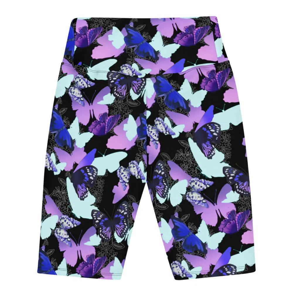 Butterfly Biker Shorts