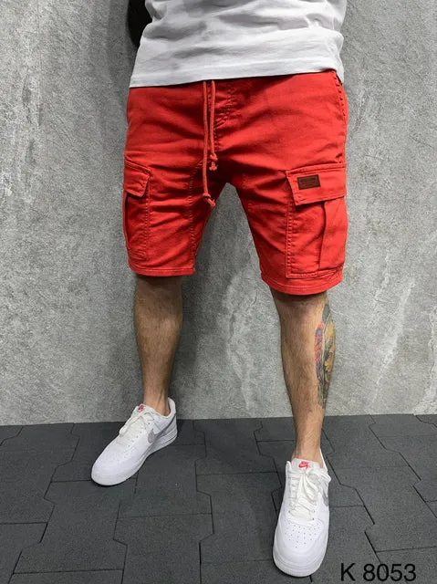 Casual Multi-pocket Sports Shorts