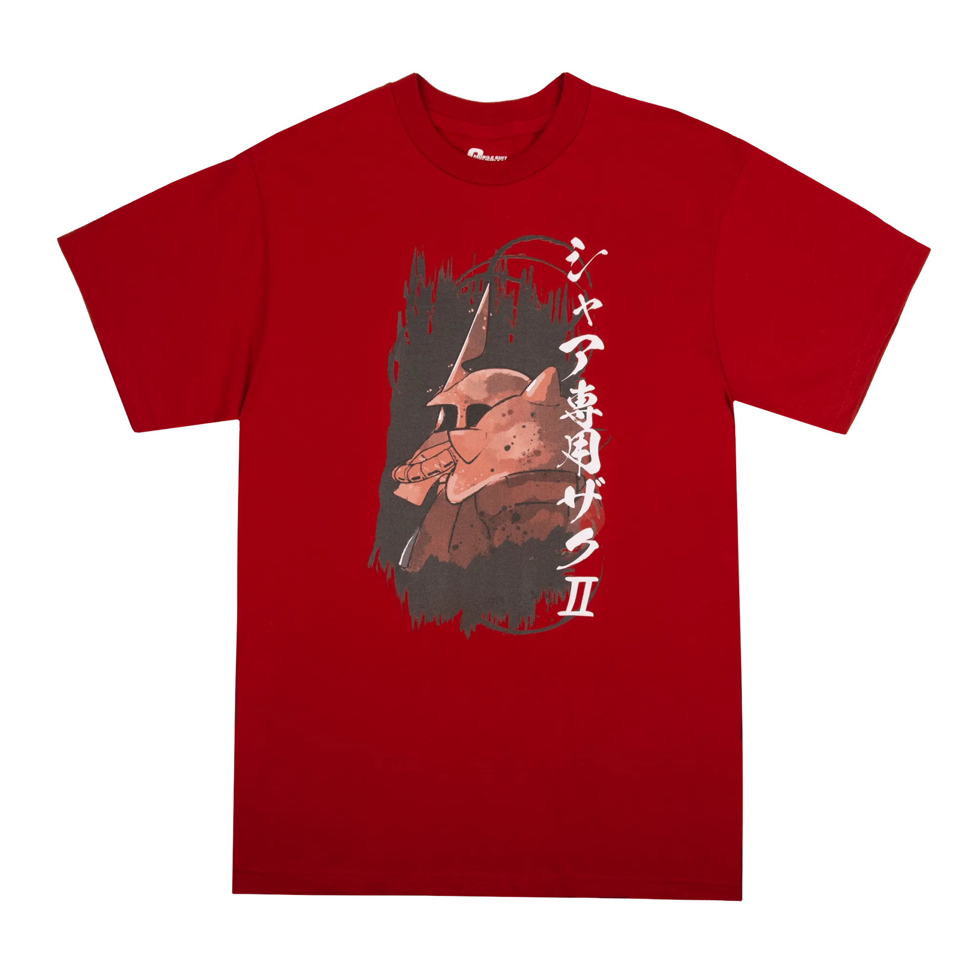 Char's Zaku Memories Of War Red Tee