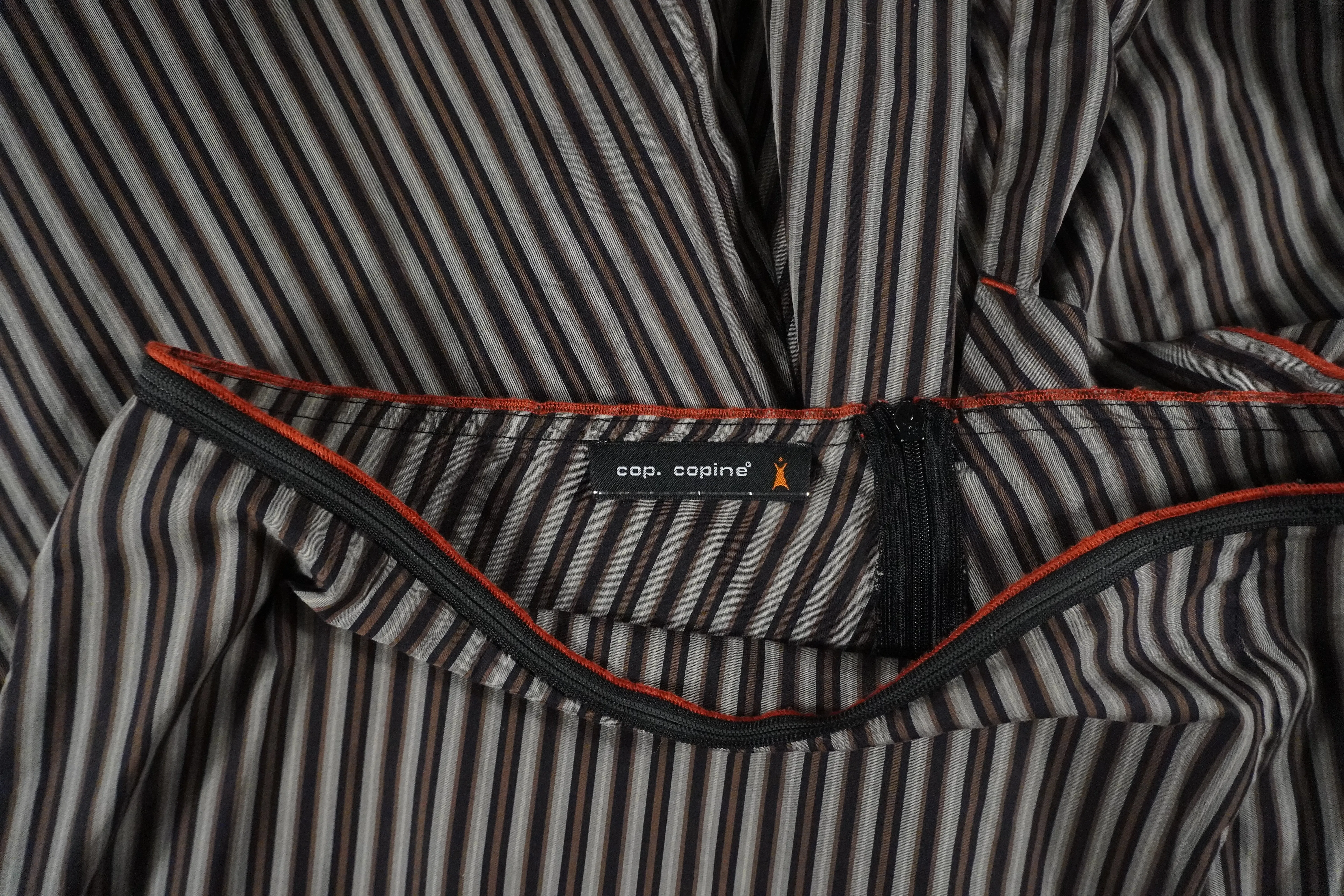 Cop Copine Striped Skirt (M)