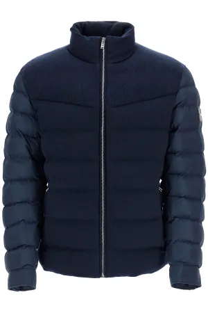 dark blue high collar padded coat h-clanello 50524971 DARK BLUE