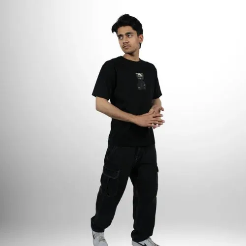 Demon Wear's "True Love Incarnate" "Concept" "Teddy" Graphic T-Shirt Combo Pack Of 3 for Him