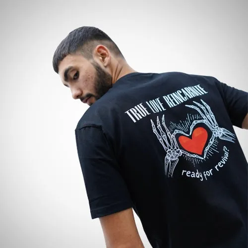 Demon Wear's "True Love Incarnate" "Concept" "Teddy" Graphic T-Shirt Combo Pack Of 3 for Him