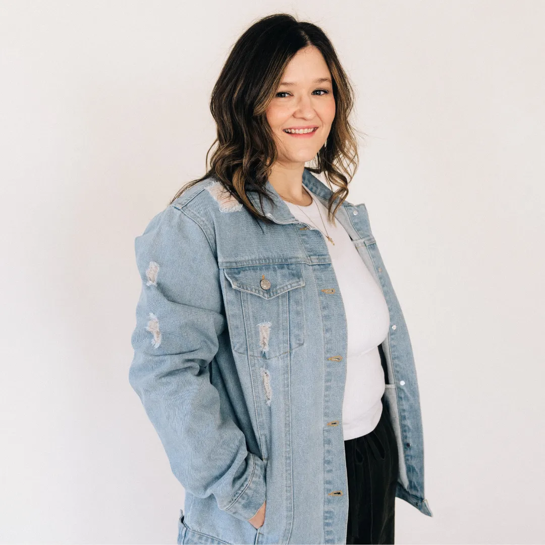 Distressed Denim Jean Jacket