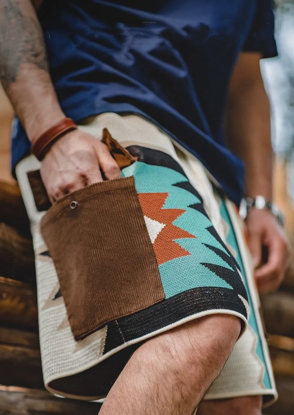 Embroido - Men's Vintage Shorts