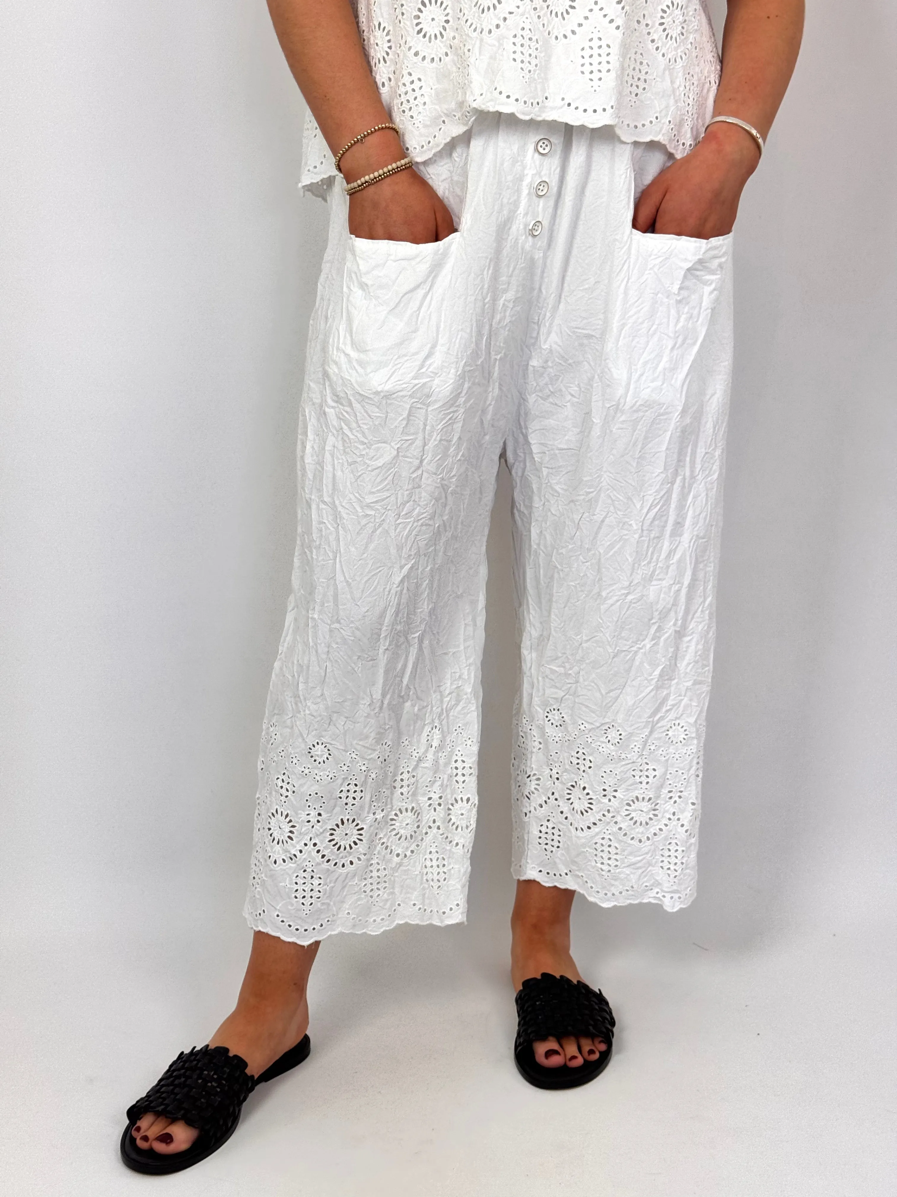 Ewa i Walla Kim Trousers White