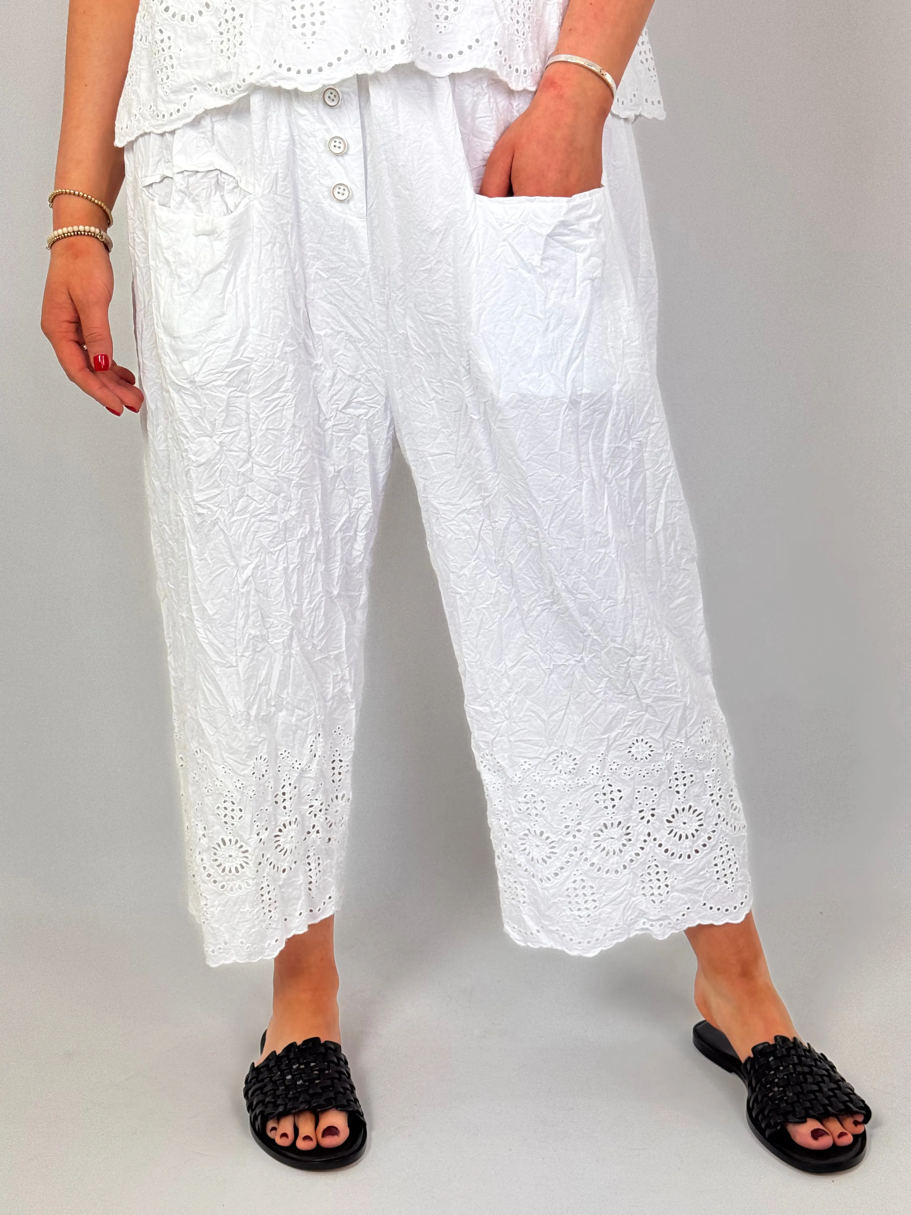 Ewa i Walla Kim Trousers White