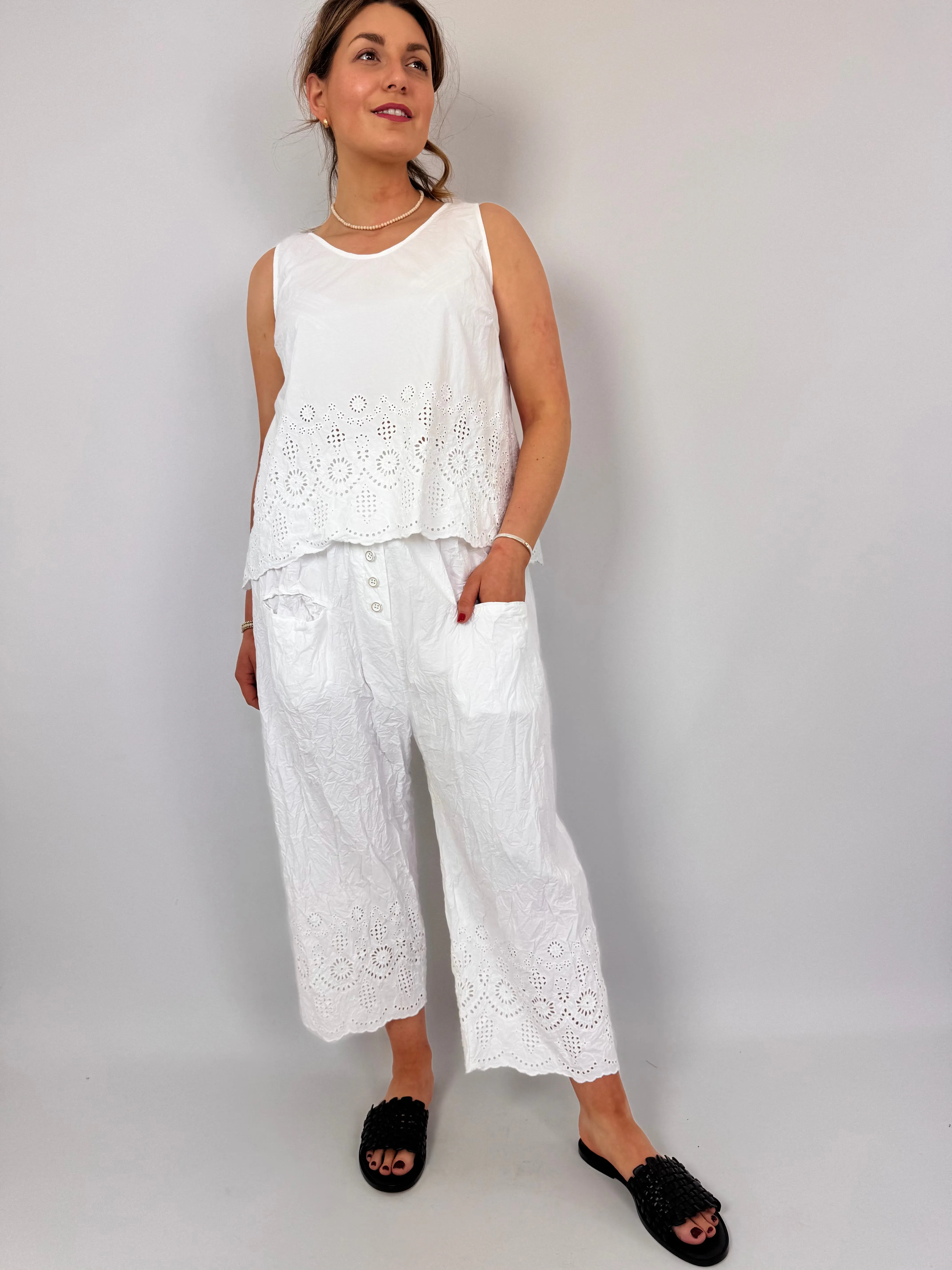 Ewa i Walla Kim Trousers White