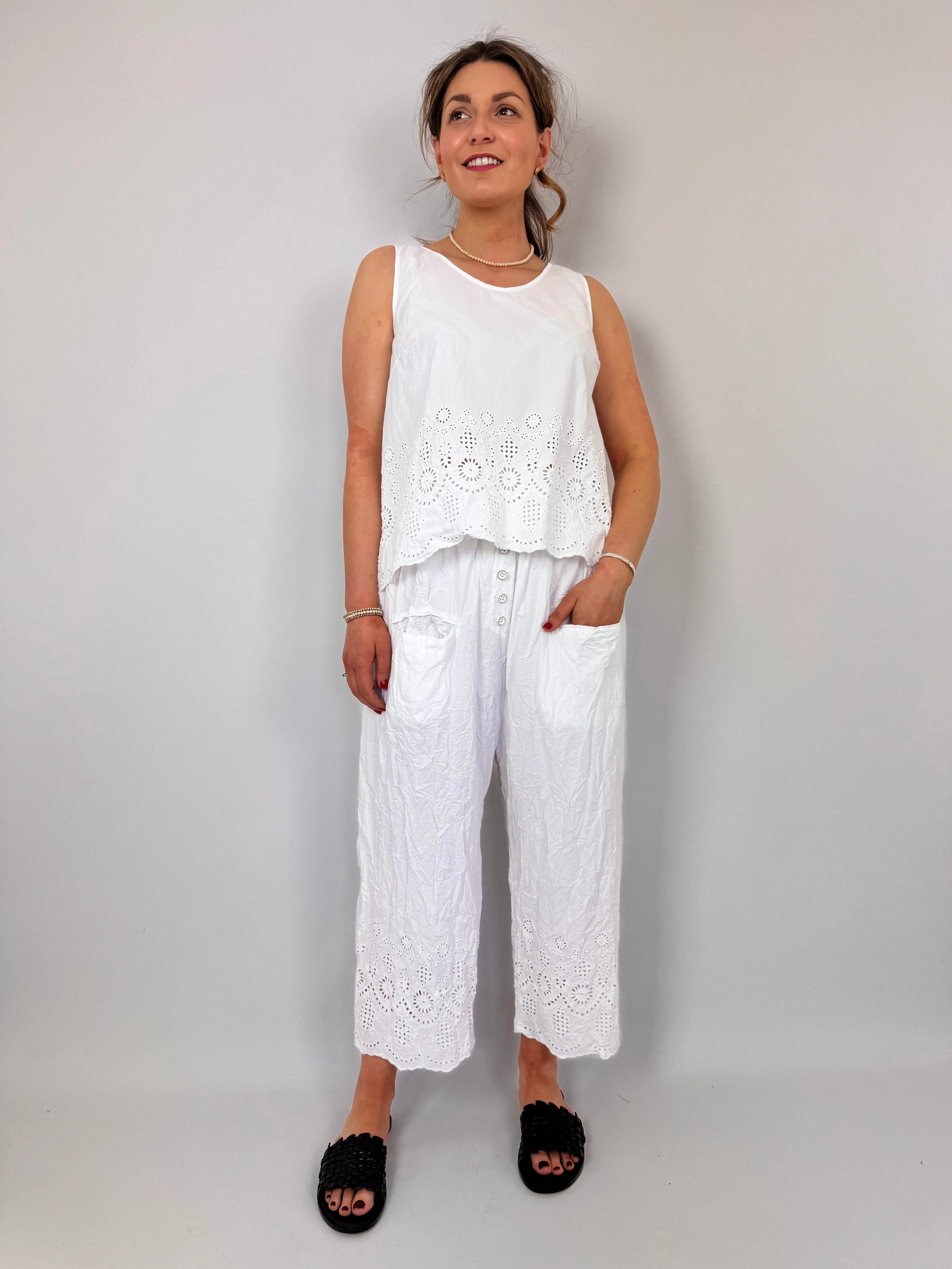 Ewa i Walla Kim Trousers White
