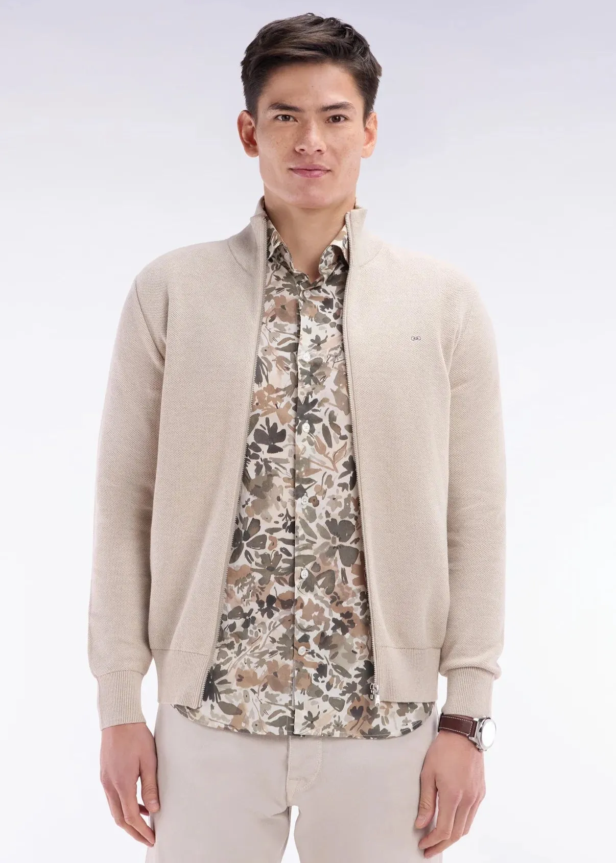Gilet Eden Park beige