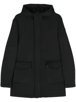 honeycomb-effect coat
