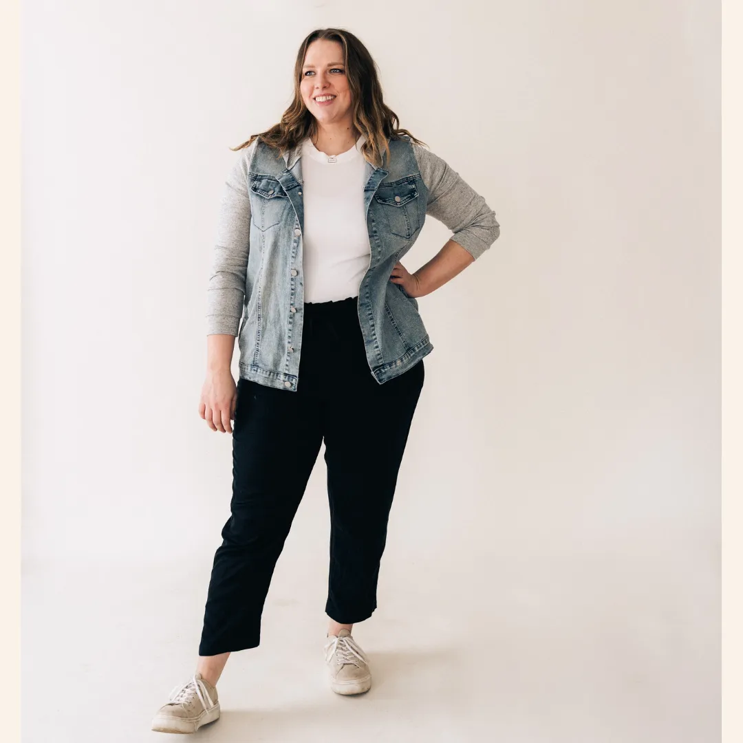 Hooded Denim Jacket