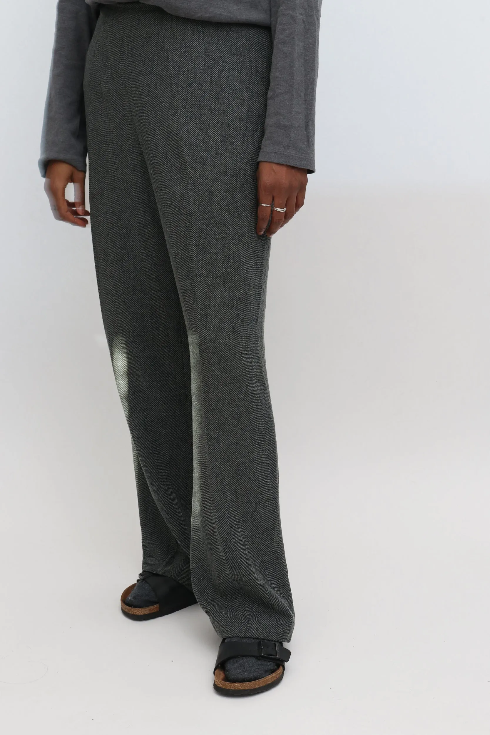Jaeger Herringbone Trousers