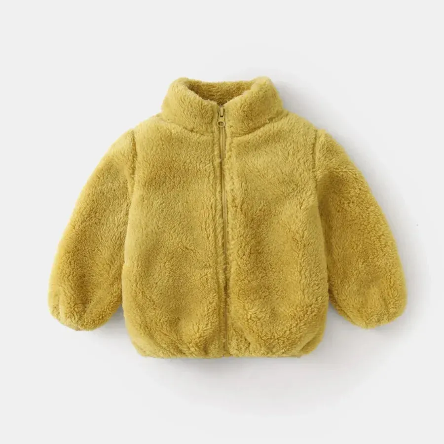 Kids Fleece Winter Coat - Warm Jacket