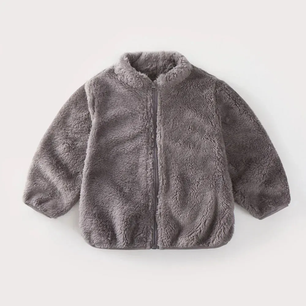 Kids Fleece Winter Coat - Warm Jacket