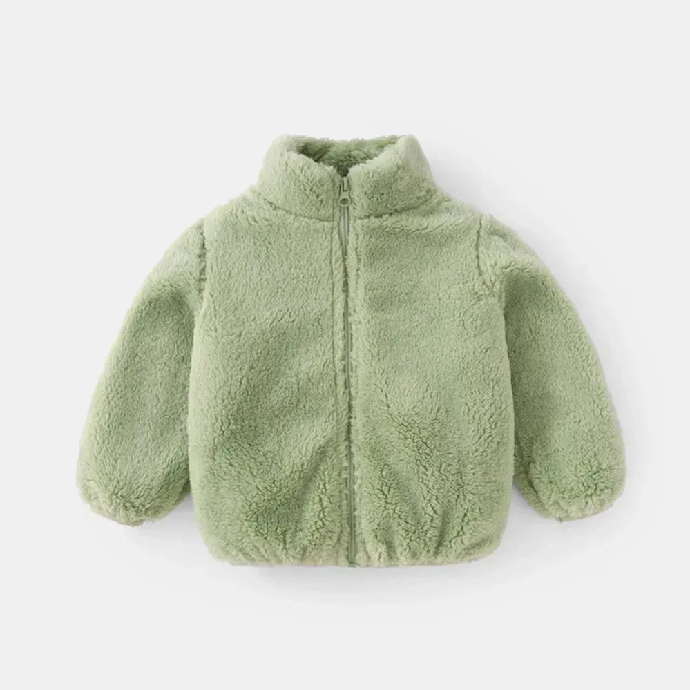 Kids Fleece Winter Coat - Warm Jacket