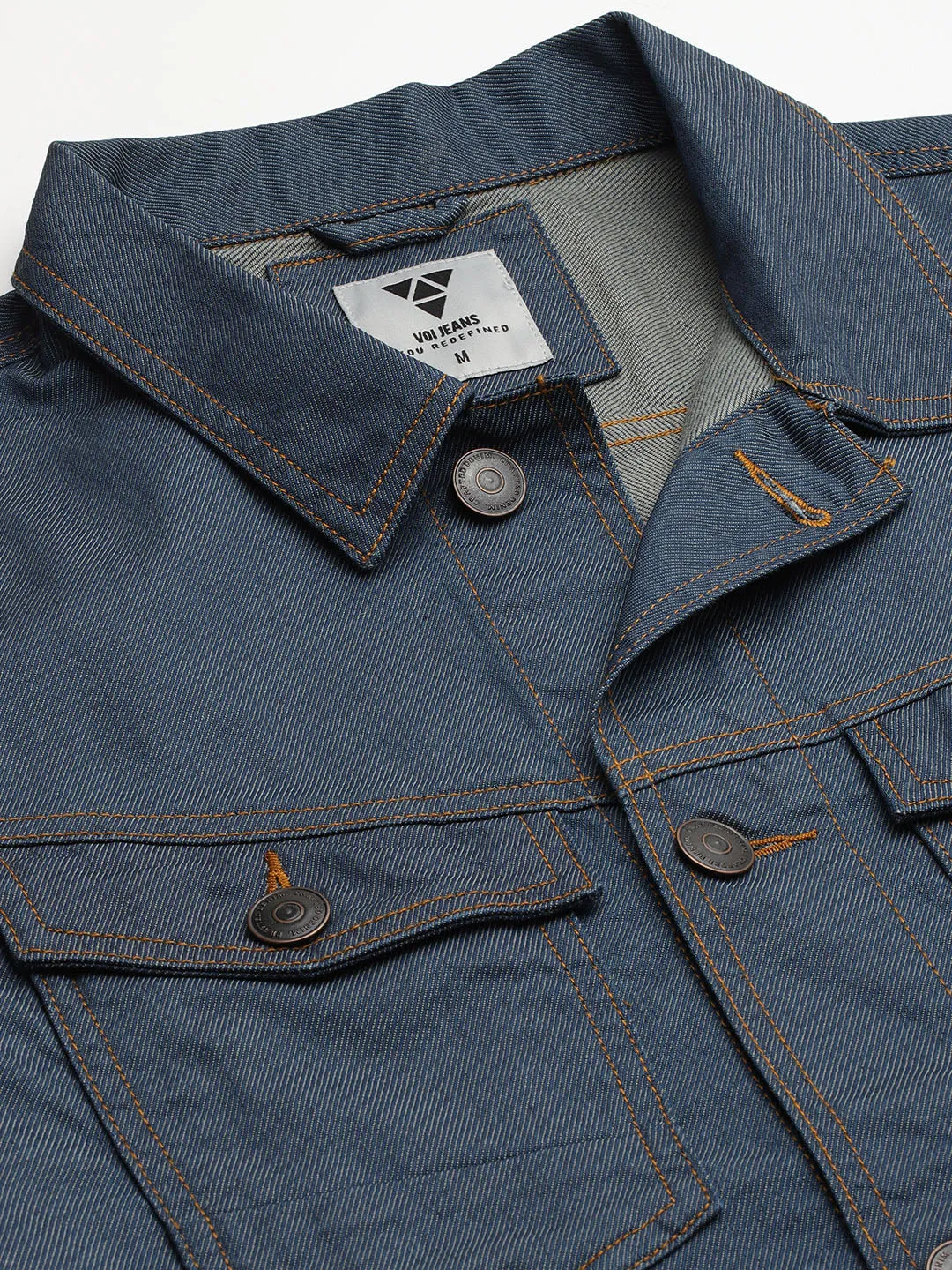 Men Indigo Lightweight Denim Jacket