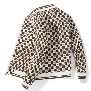 Men's Stand Collar Patchwork Versatile Jacket