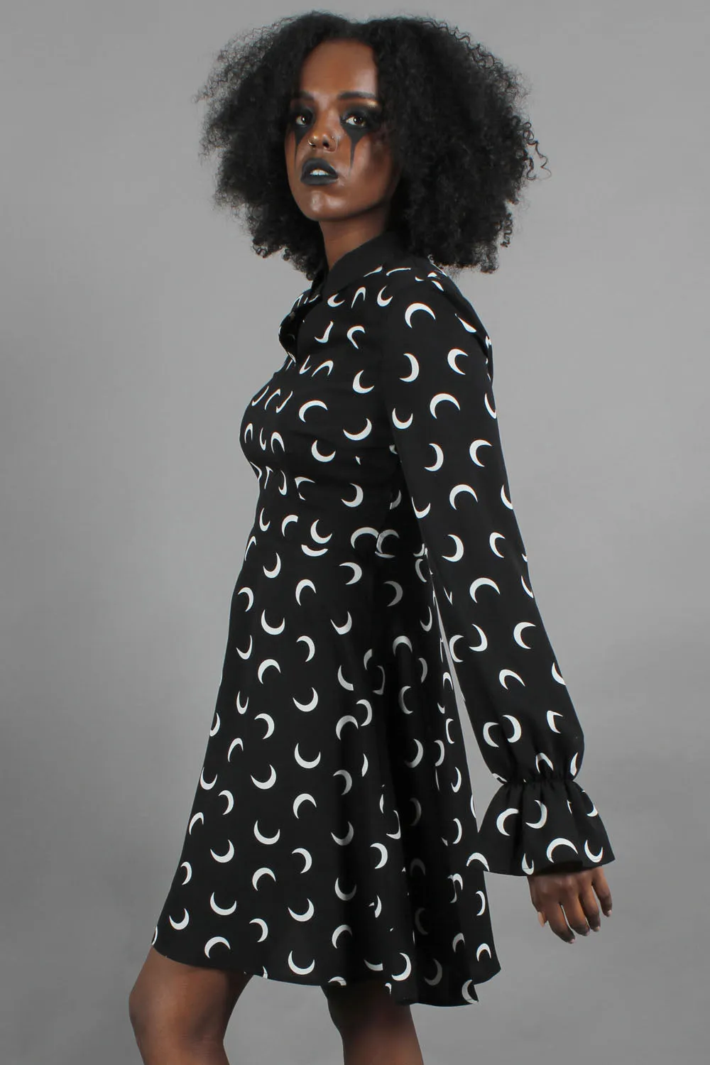 Moonshine Crescent Skater Dress