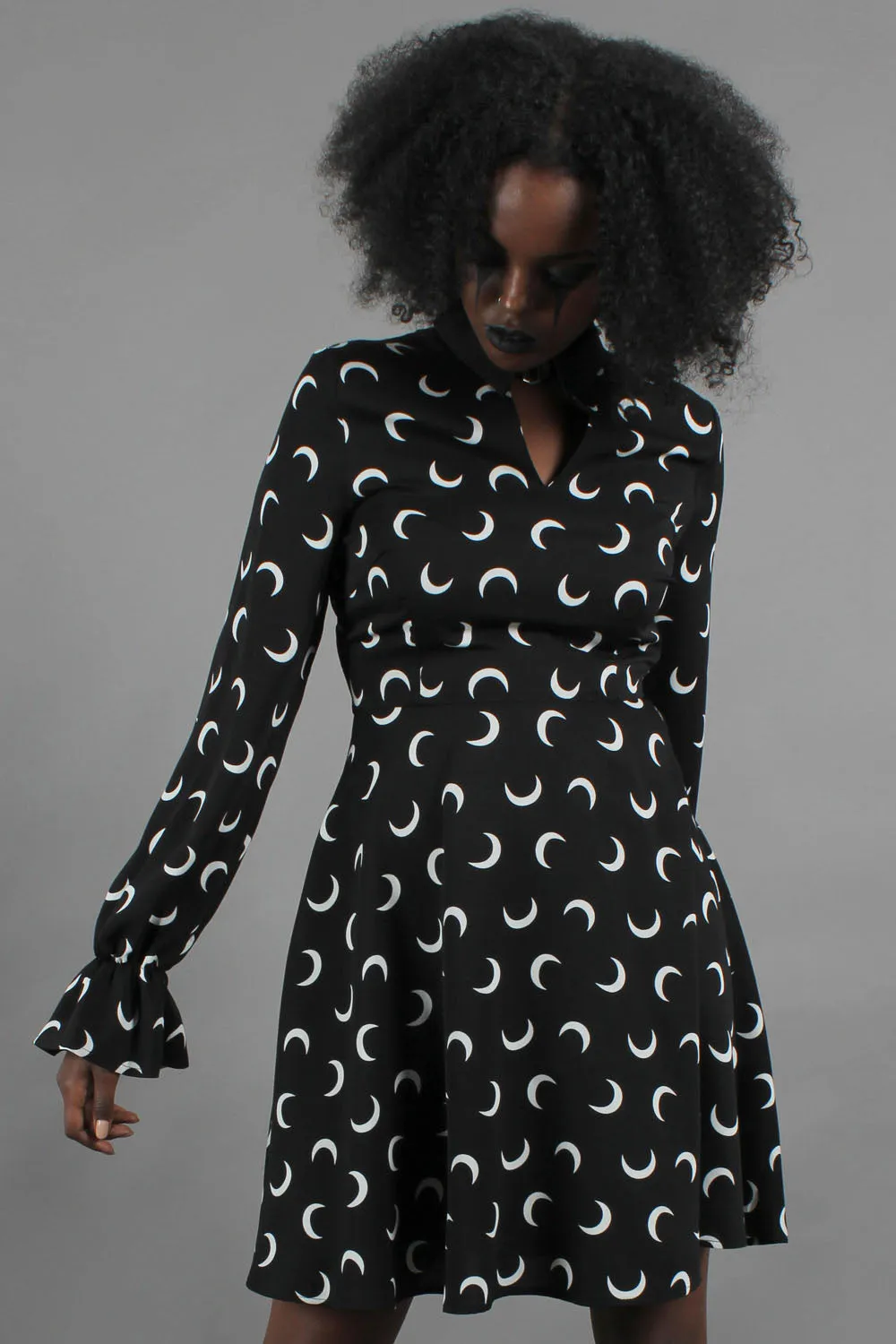 Moonshine Crescent Skater Dress