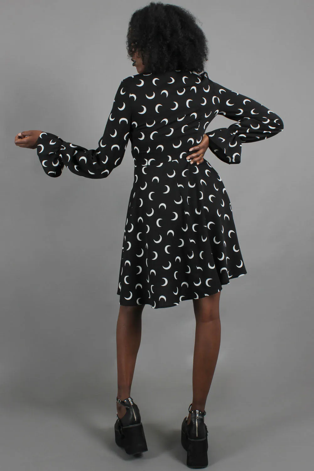 Moonshine Crescent Skater Dress