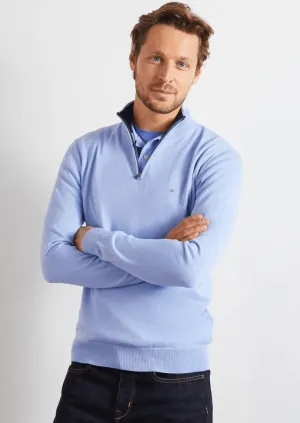 Pull camionneur Eden Park bleu